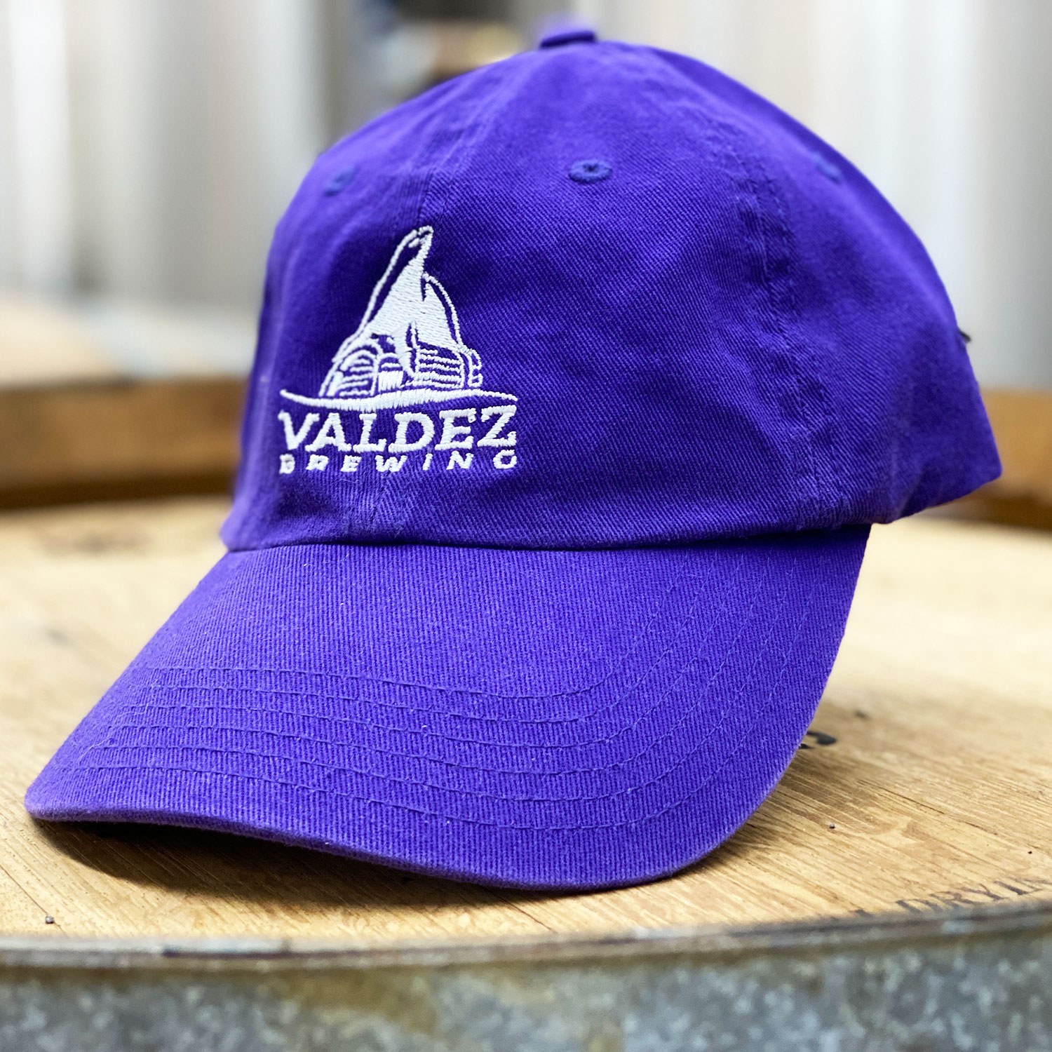 purple dad hat